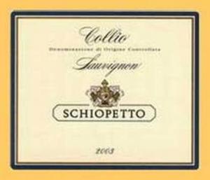 Collio Sauvignon, Mario Schiopetto