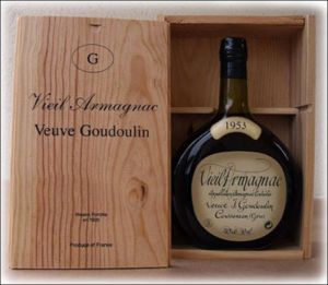 Armagnac 1953 Veuve J. Goudoulin