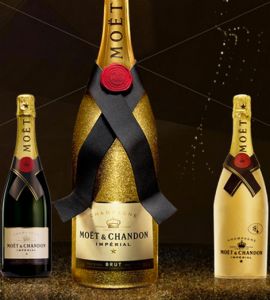 Шампанское Moet & Chandon Brut Imperial Golden / Моет Шандон Брют Империал Золотое1,5 л.