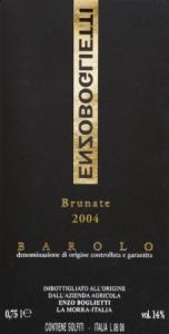 Barolo Brunate Rosso DOCG, Enzo Boglietti