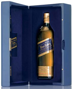 Johnnie Walker Blue Label, Lacquer case  / Джонни Уокер Блю Лэйбл, в деревянной коробке