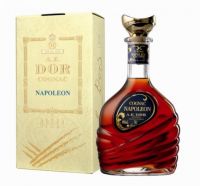 Коньяк A.E. Dor Napoleon Carafe / А.Е.Дор Наполеон Карафе (графин) в подарочной упаковке